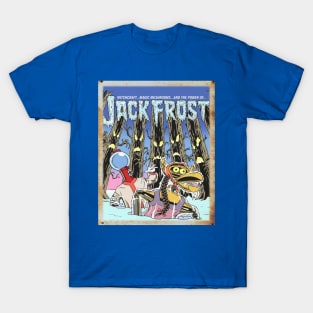 Mystery Science Rusty Barn Sign 3000 - Jack Frost T-Shirt